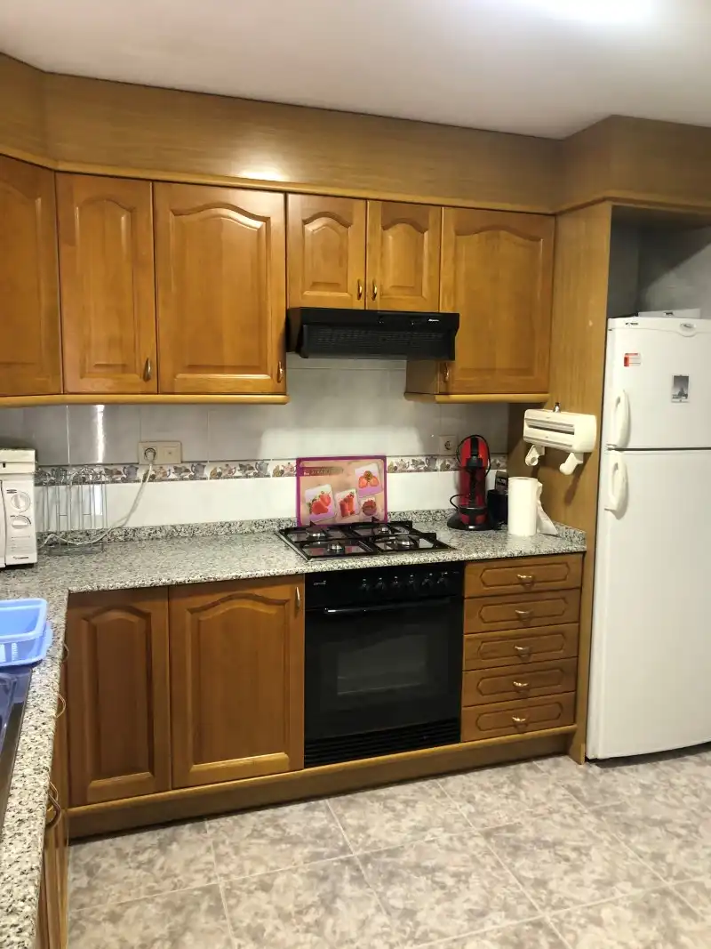 Cuina de Casa adosada en venda en Ròtova amb Aire condicionat, Moblat i Balcó