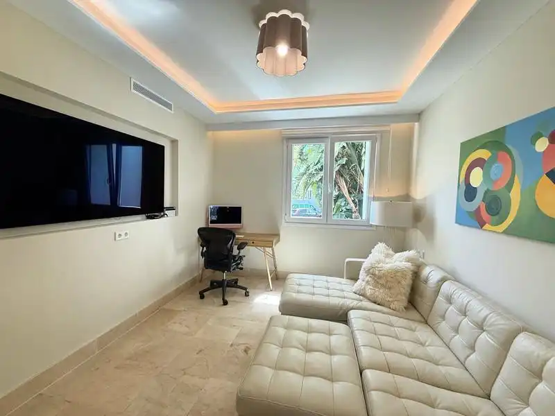 Living room of Ground floor for rent in Marbella  with Air Conditioner, Heating and Terrace
