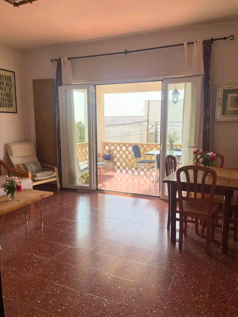 Balcony of Houses for sale in Sant Lluís  with Private garden and Terrace