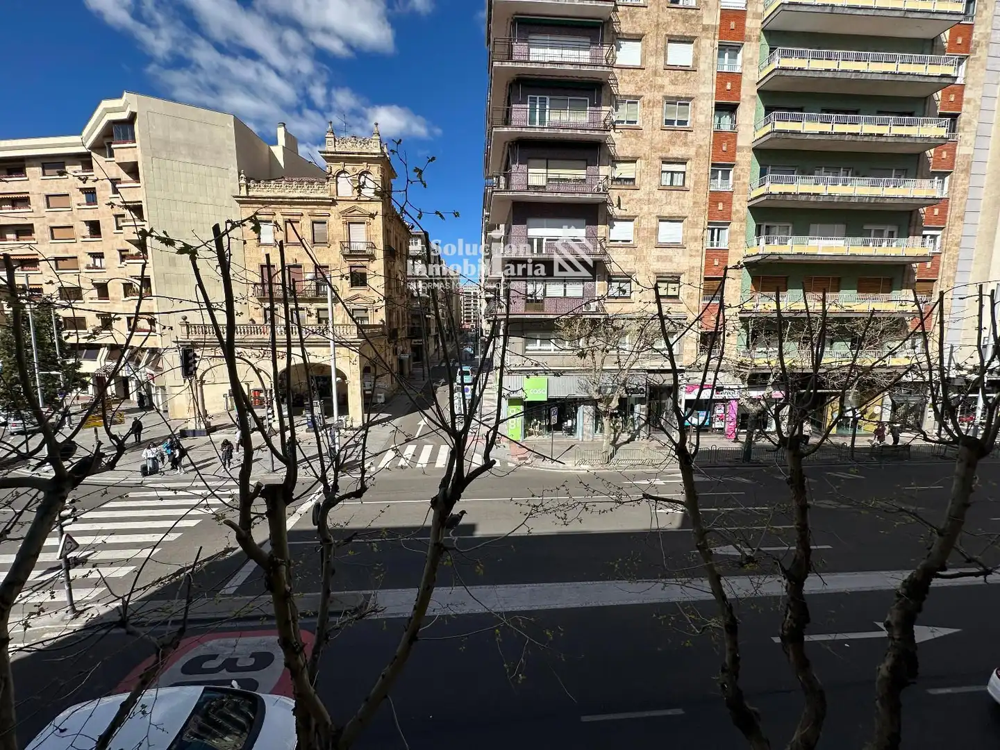 Außenansicht von Wohnung zur Miete in Salamanca mit Heizung, Terrasse und Möbliert