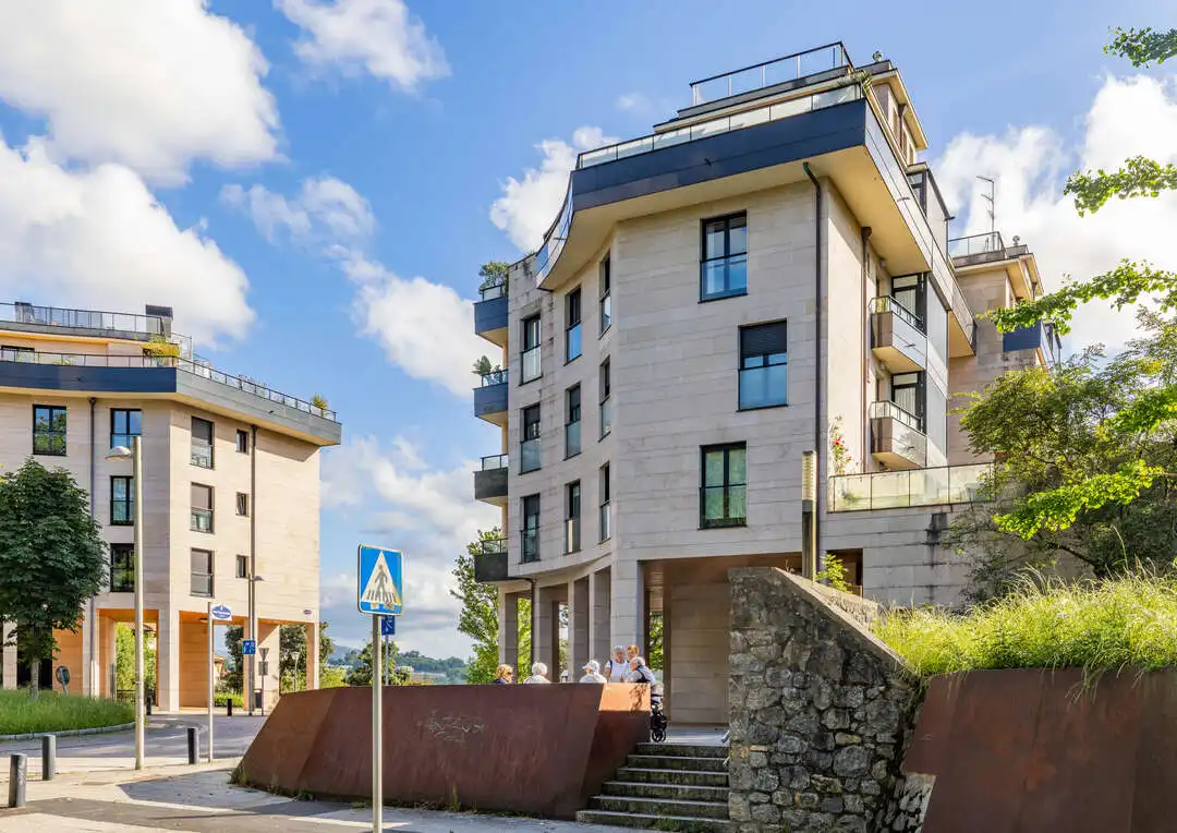 Vista exterior de Àtic de lloguer en Donostia - San Sebastián  amb Aire condicionat, Calefacció i Terrassa