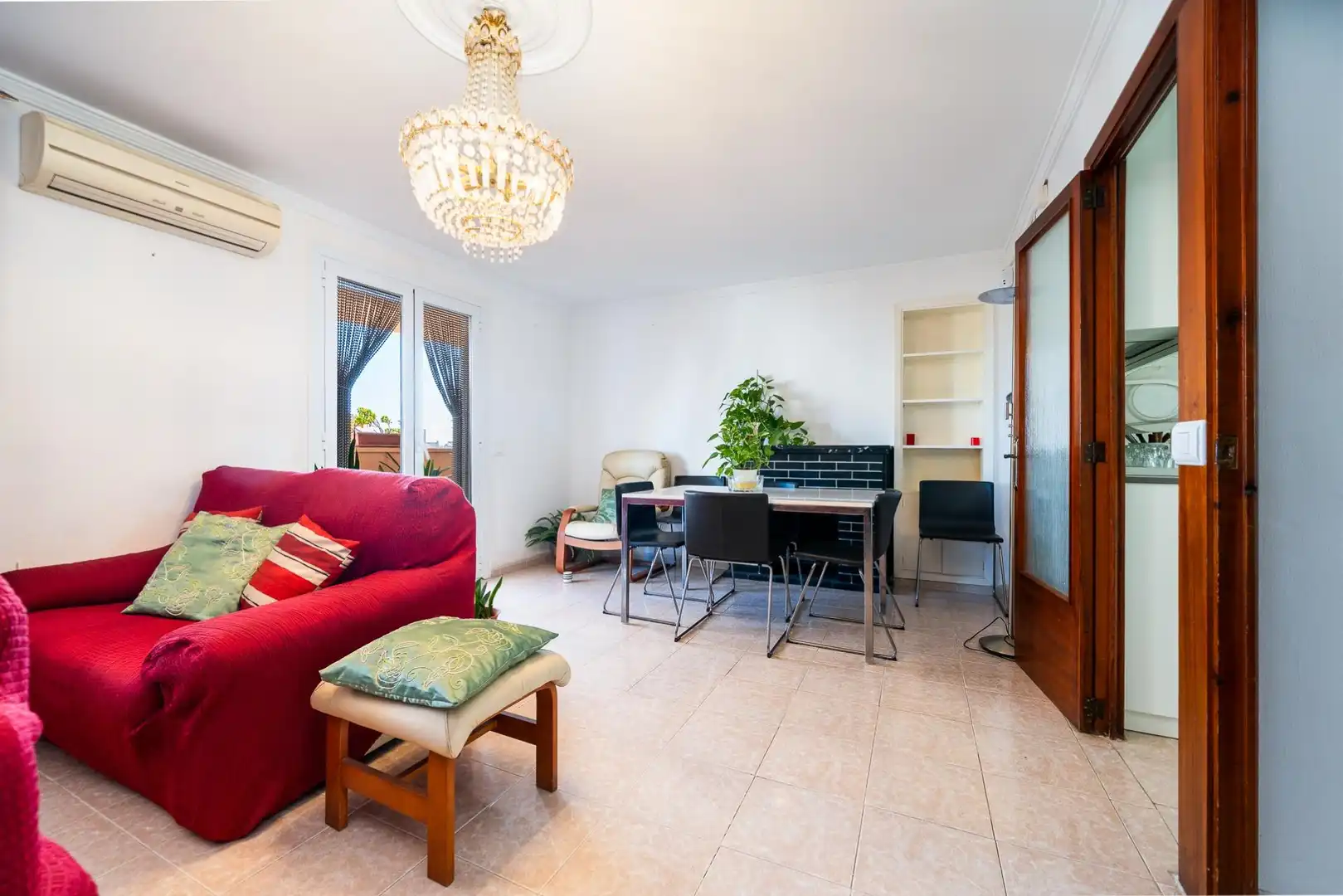 Sala d'estar de Àtic en venda en  Palma de Mallorca amb Terrassa, Traster i Moblat