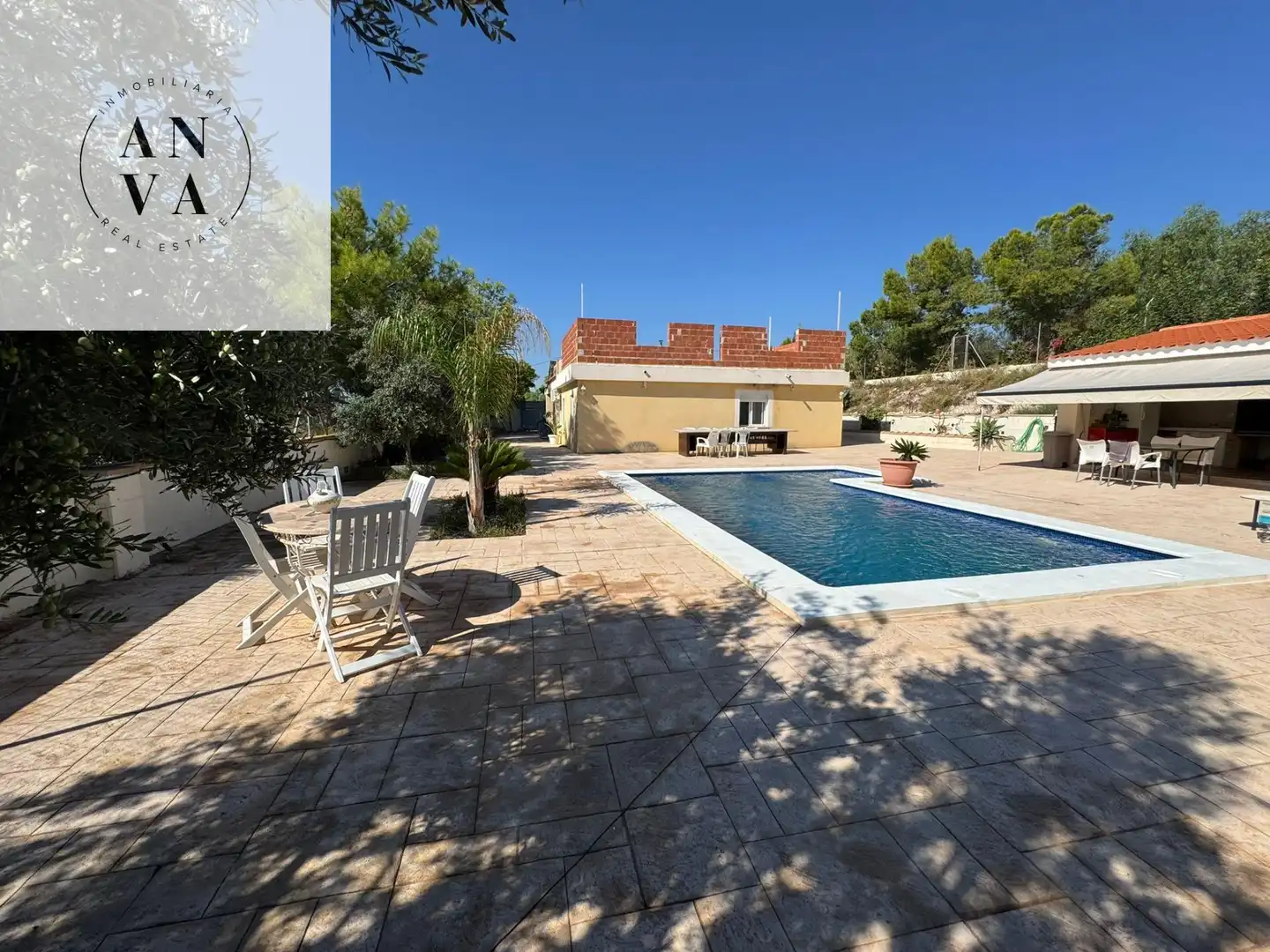 Piscina de Casa o chalet en venta en Busot con Aire acondicionado, Jardín privado y Terraza