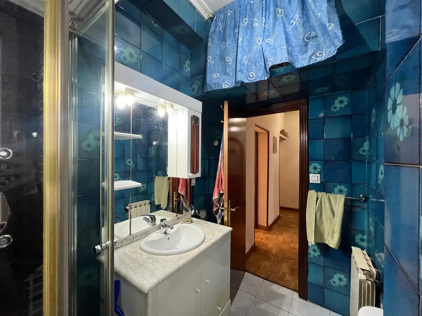Baño de Piso de alquiler en Valladolid con Calefacción, Amueblado y Horno