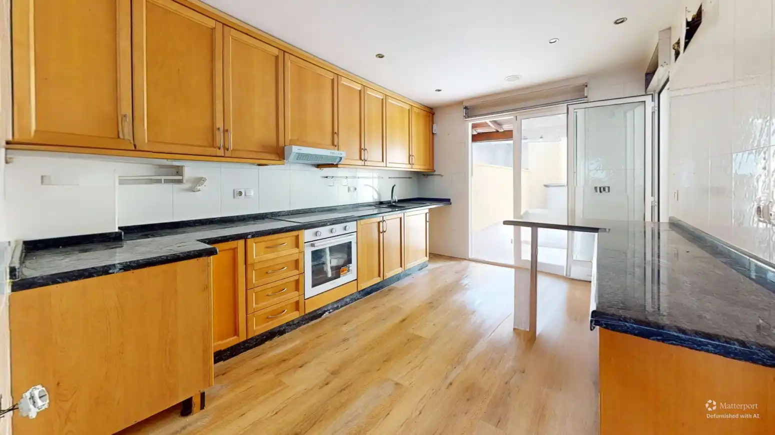 Kitchen of Detached homes for sale in Alcoy / Alcoi  with Air Conditioner, Heating and Terrace