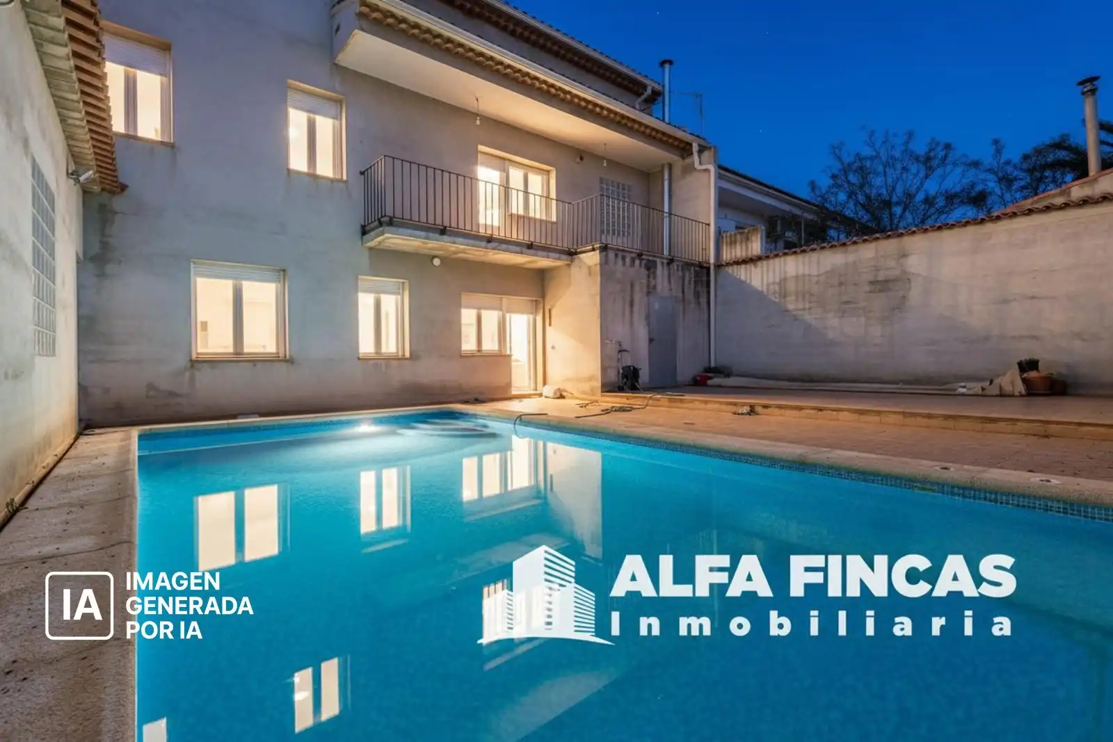 Vista exterior de Casa o chalet en venta en San Clemente con Calefacción, Jardín privado y Terraza