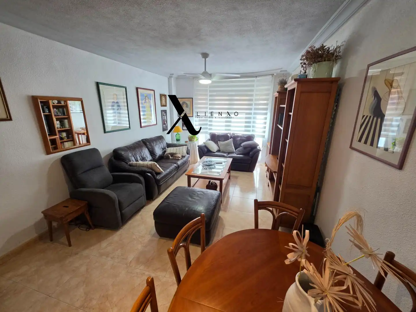 Wohnzimmer von Wohnung zum Verkauf in Murcia mit Klimaanlage, Heizung und Möbliert