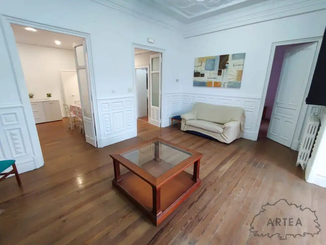 Sala de estar de Piso de alquiler en Bilbao  con Calefacción, Horno y Lavadora