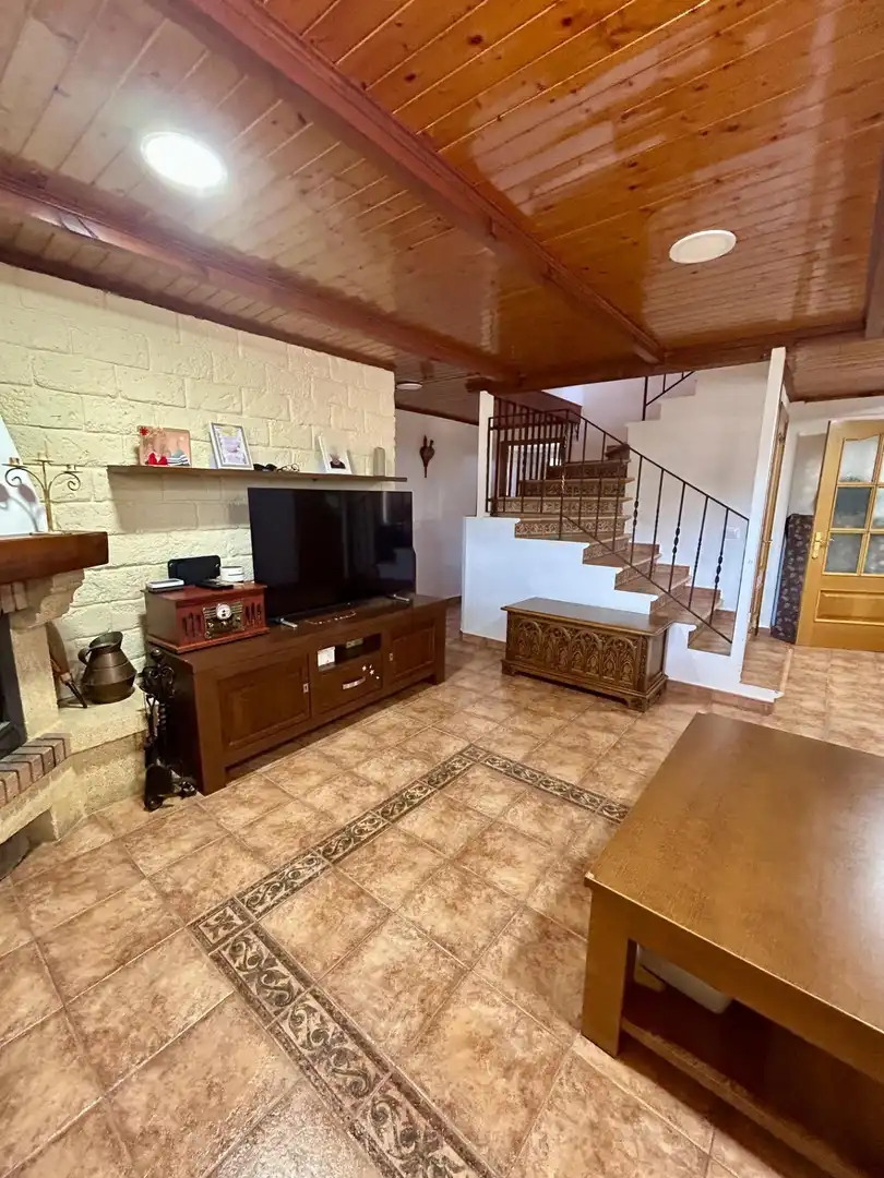 Sala d'estar de Casa o xalet en venda en Masquefa amb Aire condicionat, Calefacció i Jardí privat