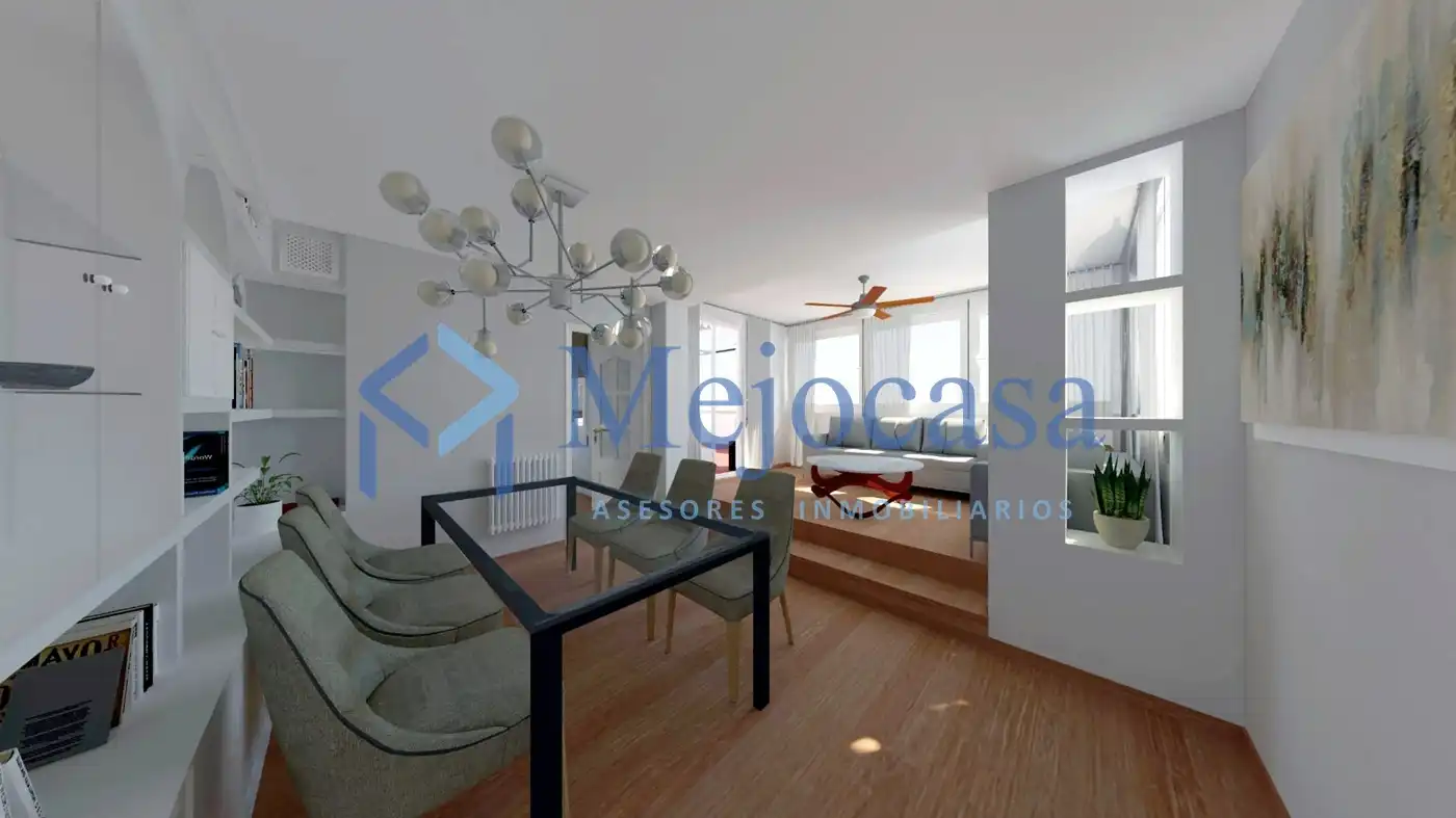 Sala d'estar de Pis en venda en Madrid amb Aire condicionat, Calefacció i Terrassa