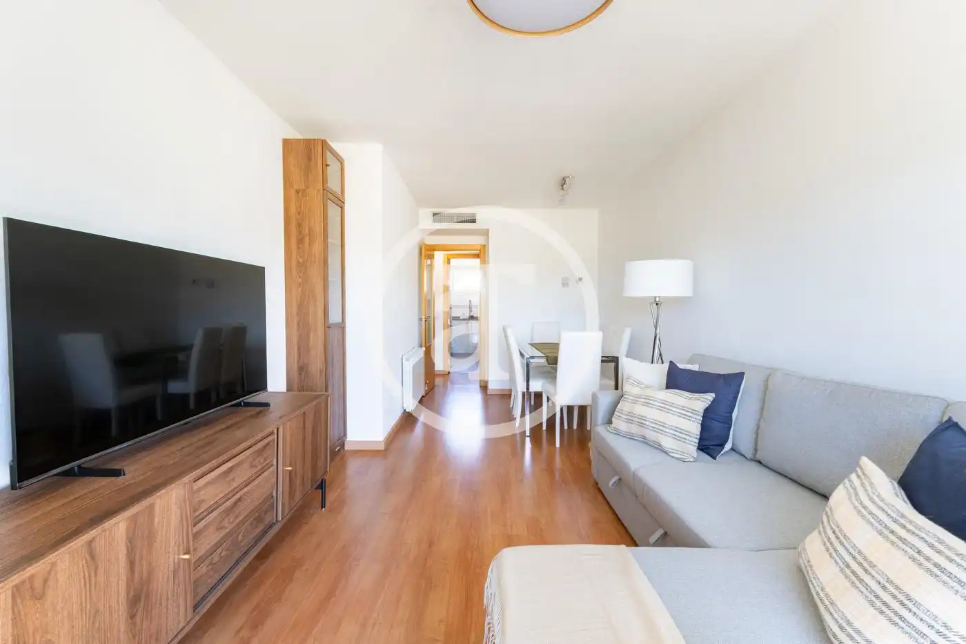 Sala de estar de Piso de alquiler en Madrid con Aire acondicionado, Calefacción y Amueblado