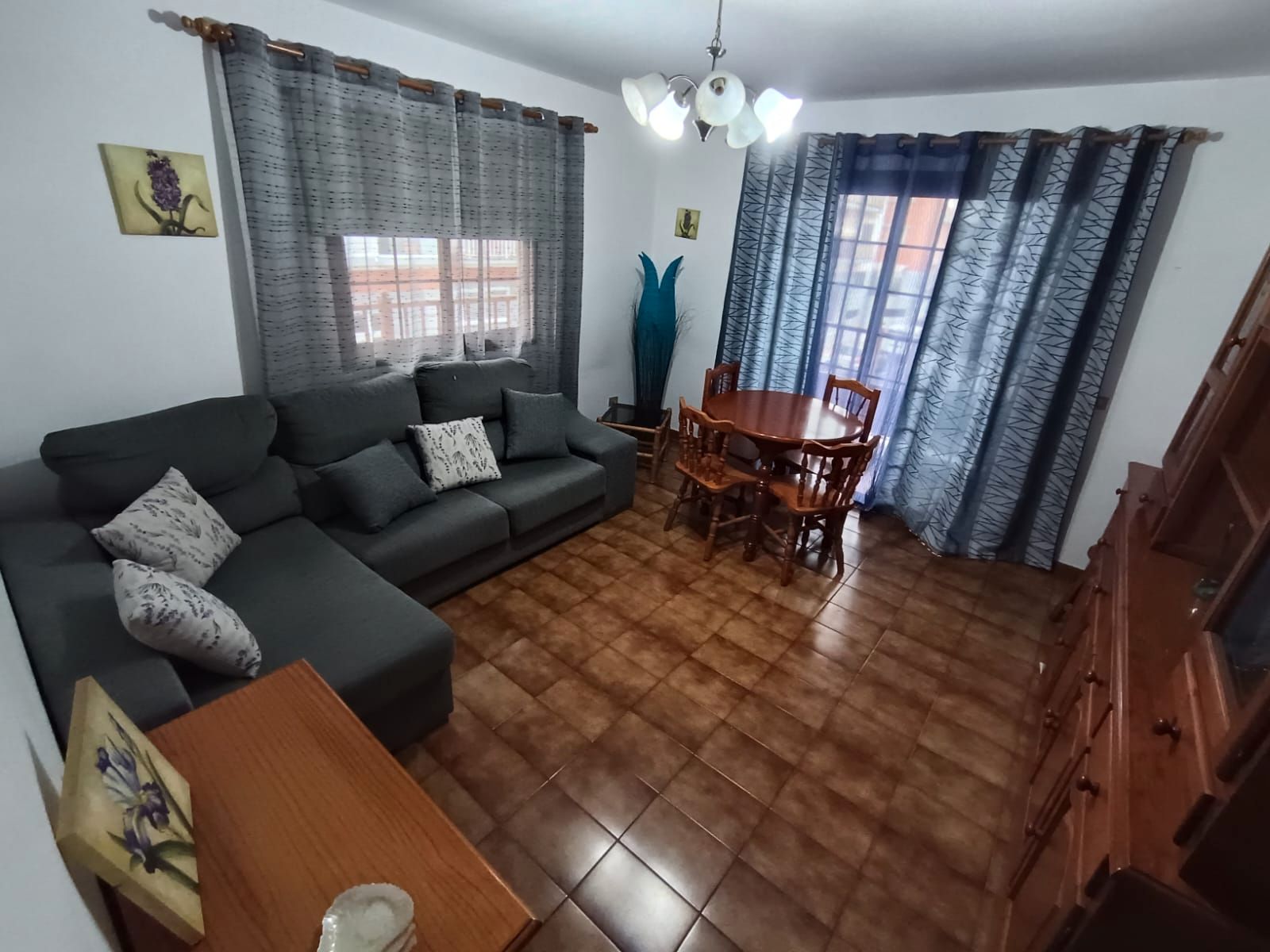 Living room of Flat to rent in Candelaria  with Terrace, Furnished and Washing machine
