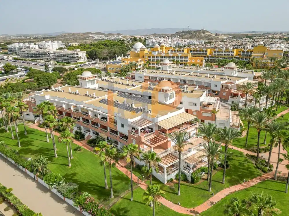 Außenansicht von Wohnungen zum Verkauf in Vera mit Klimaanlage, Terrasse und Gemeinschaftspool