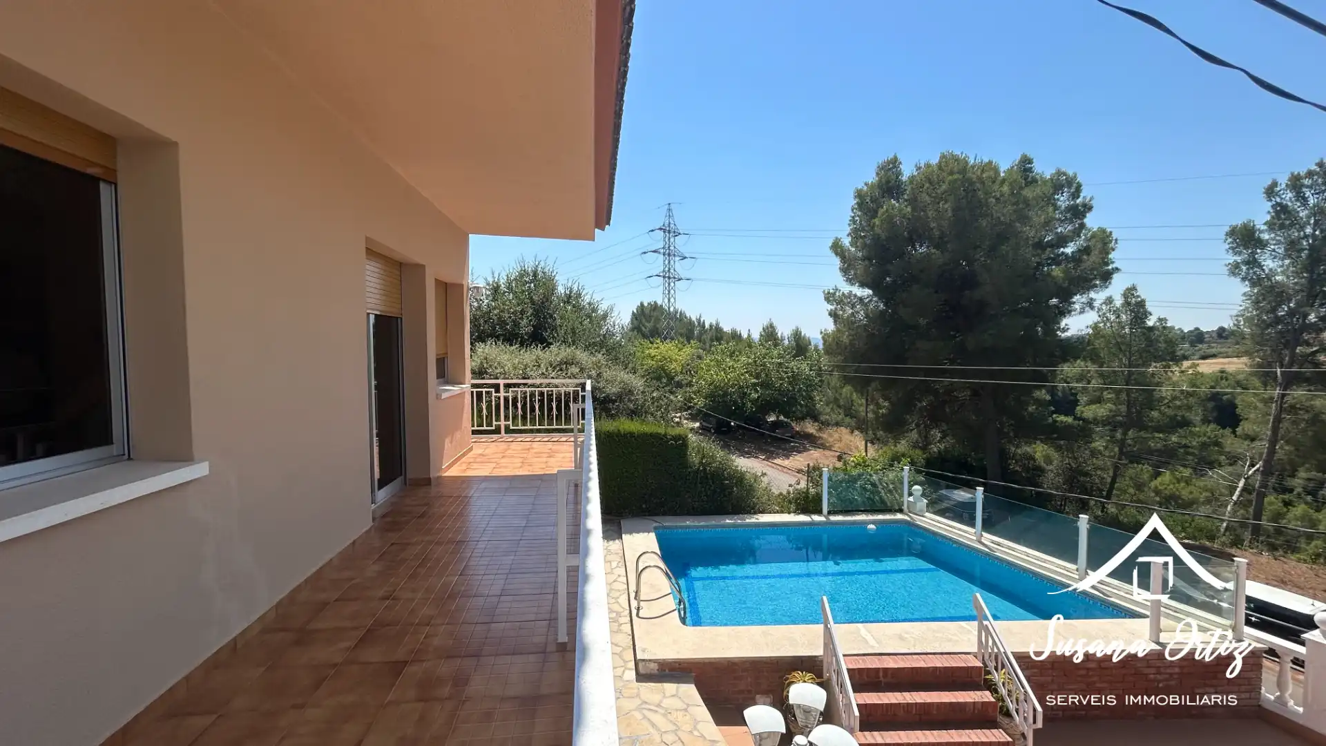 Swimming pool of Houses for sale in Piera  with Heating, Private garden and Terrace