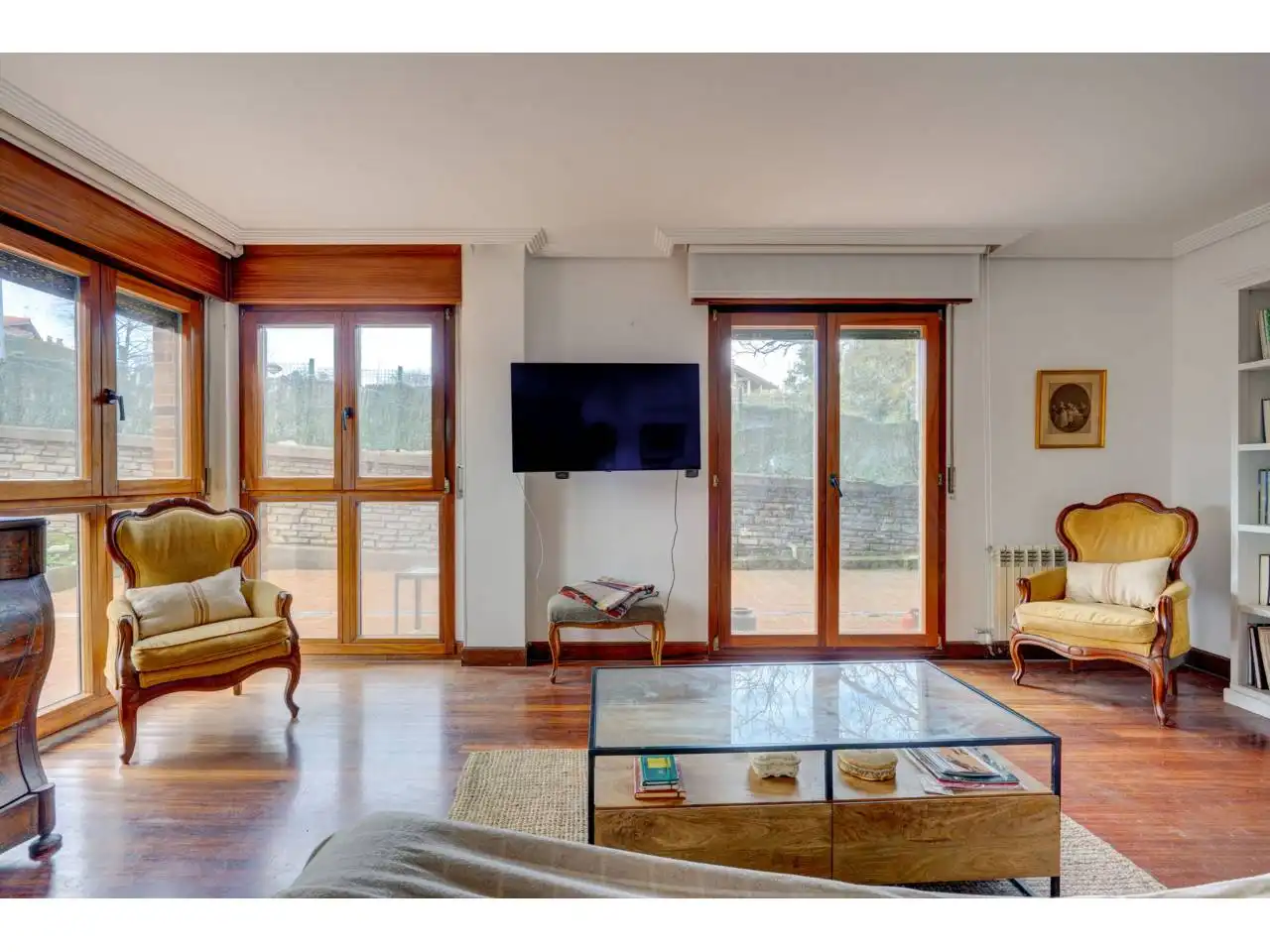 Living room of Flat for sale in Donostia - San Sebastián   with Heating, Private garden and Terrace