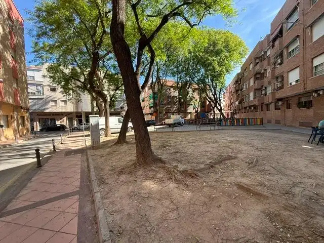 Exterior view of Flat for sale in Murcia  with Air Conditioner and Storage room
