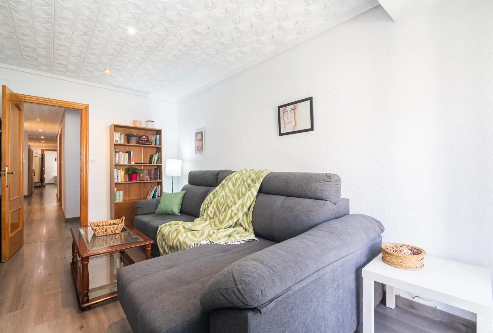 Sala de estar de Piso en venta en Elche / Elx con Balcón