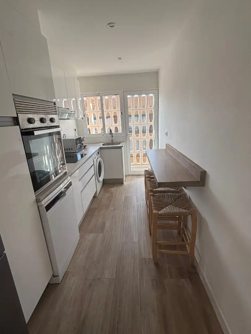 Kitchen of Flat for sale in Valencia  with Air Conditioner, Heating and Terrace