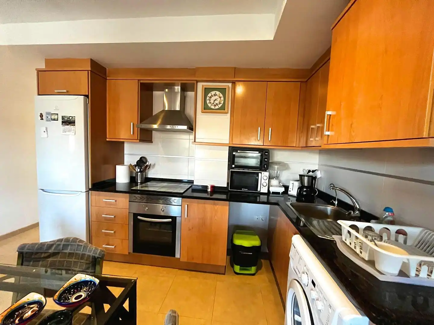 Küche von Wohnungen zum Verkauf in Moncofa mit Terrasse, Abstellraum und Möbliert