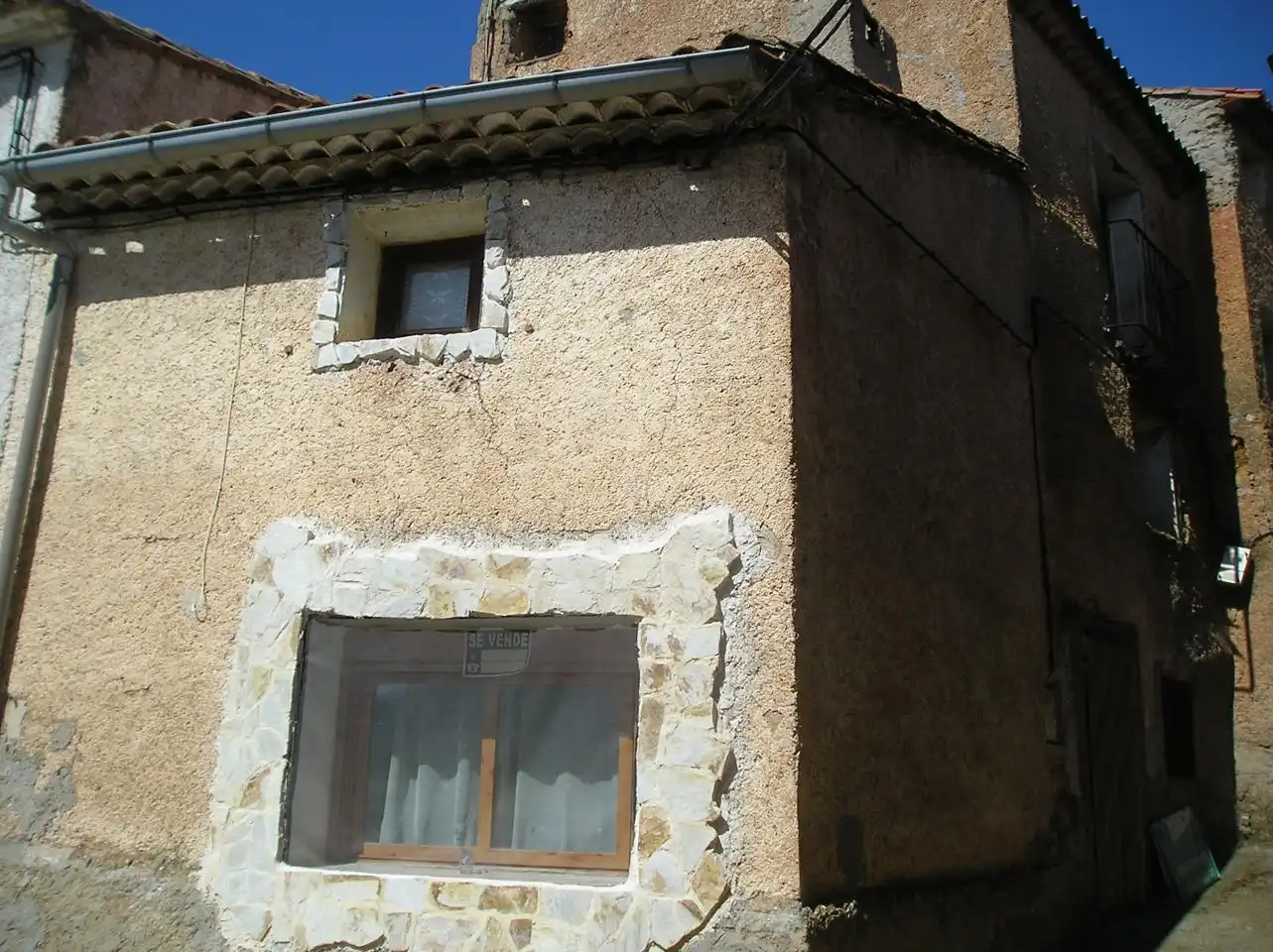 Vista exterior de Finca rústica en venda en Castejón de Alarba amb Jardí privat i Moblat
