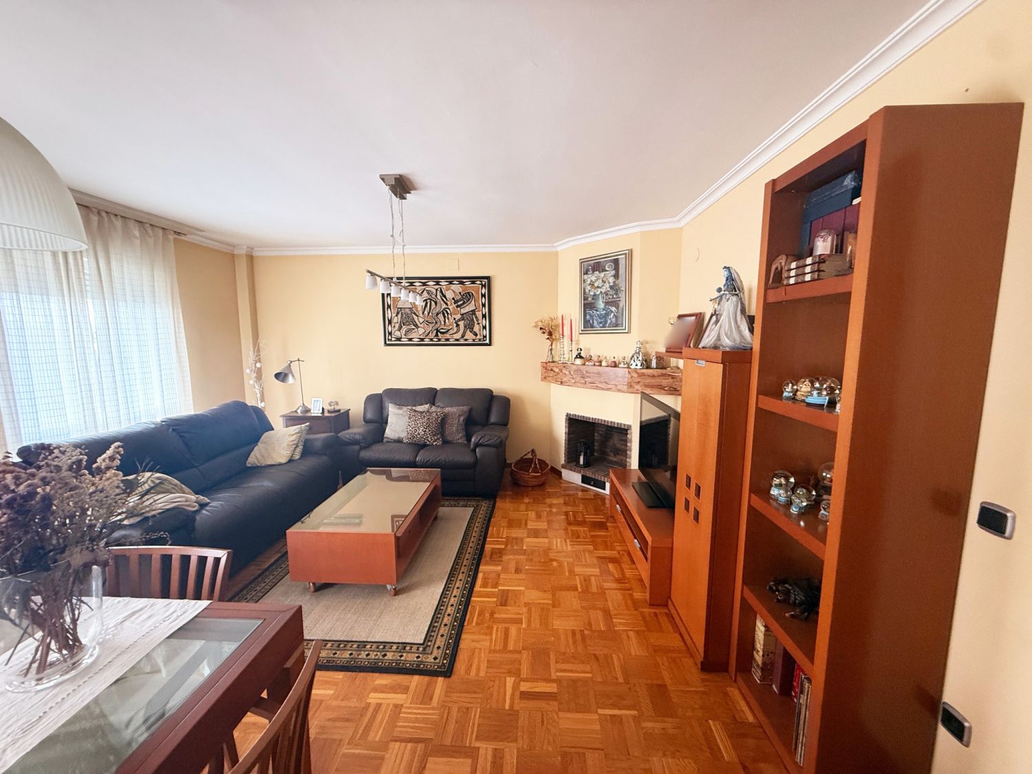 Sala d'estar de Pis en venda en Palencia Capital amb Calefacció, Terrassa i Traster