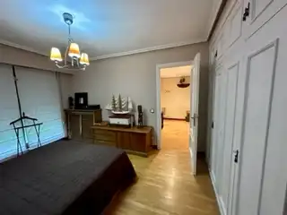 Schlafzimmer von Wohnungen zum Verkauf in León Capital  mit Heizung, Parkett und Terrasse