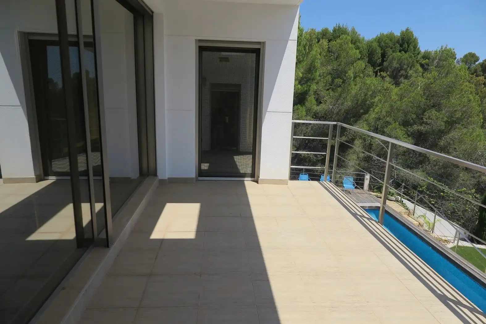 Terraza de Casa o chalet en venta en Altea con Aire acondicionado, Calefacción y Jardín privado