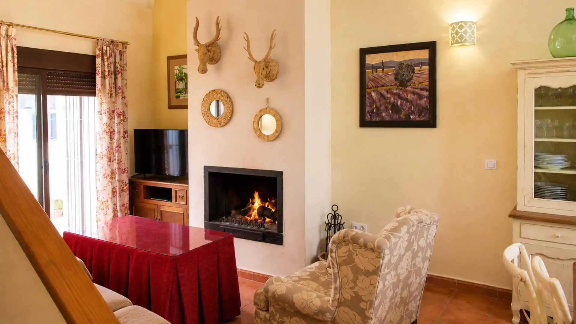 Sala de estar de Casa o chalet en venta en Malcocinado con Aire acondicionado, Jardín privado y Terraza