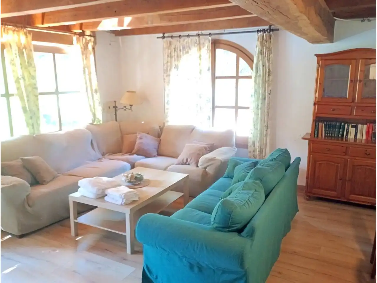 Sala d'estar de Casa o xalet en venda en La Vall de Bianya
