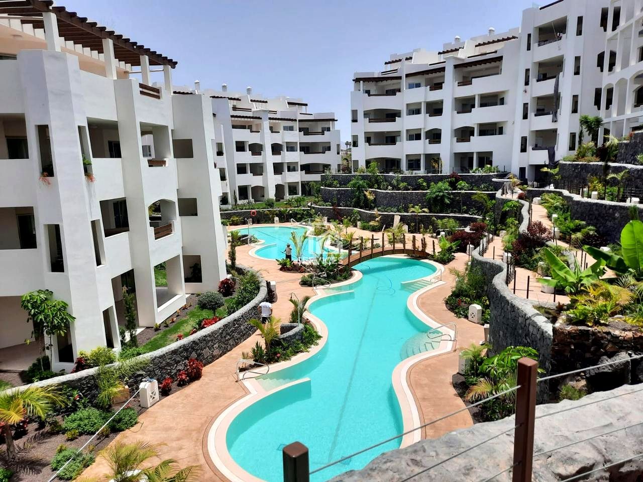 Swimming pool of Flat to rent in Arona  with Air Conditioner, Terrace and Swimming Pool