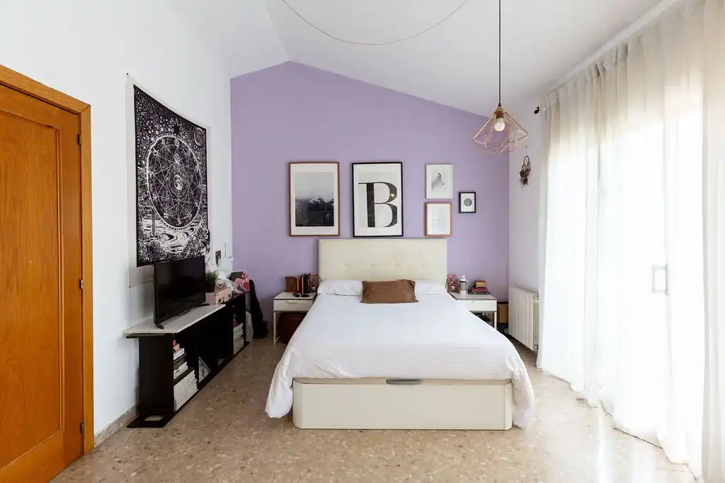 Schlafzimmer von Haus oder Chalet zum Verkauf in Canet de Mar mit Klimaanlage, Heizung und Terrasse