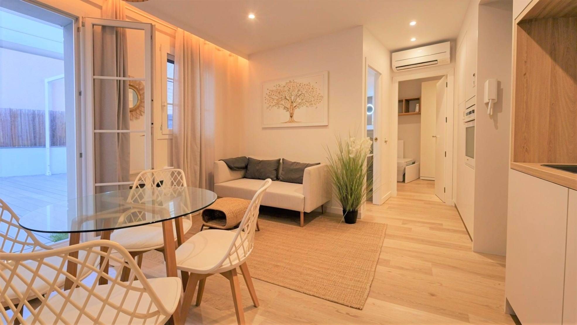 Sala d'estar de Pis en venda en Reus amb Aire condicionat, Calefacció i Parquet