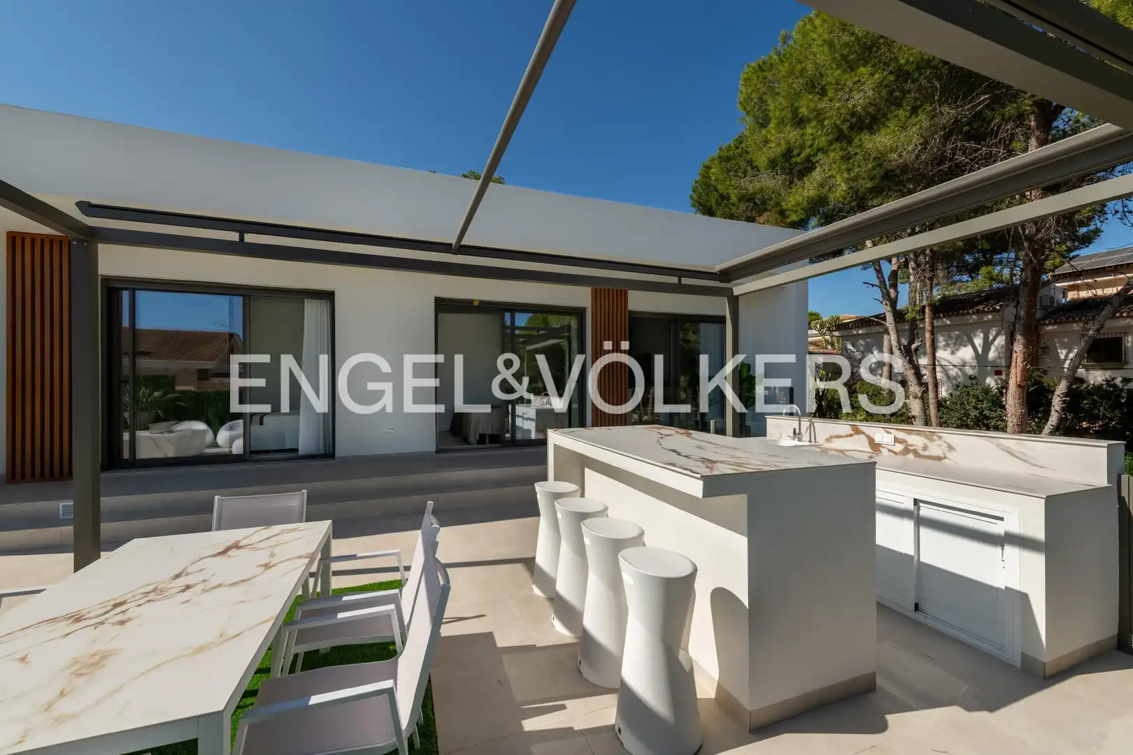 Terraza de Casa o chalet en venta en Pilar de la Horadada con Aire acondicionado, Calefacción y Jardín privado