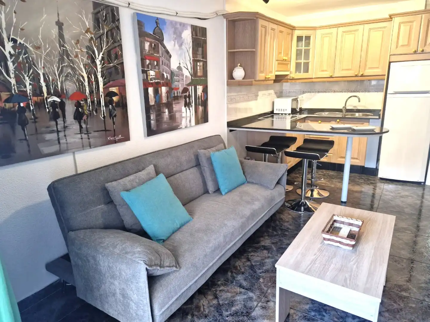 Wohnzimmer von Wohnungen zum Verkauf in San Bartolomé de Tirajana mit Terrasse, Internet und Gemeinschaftspool