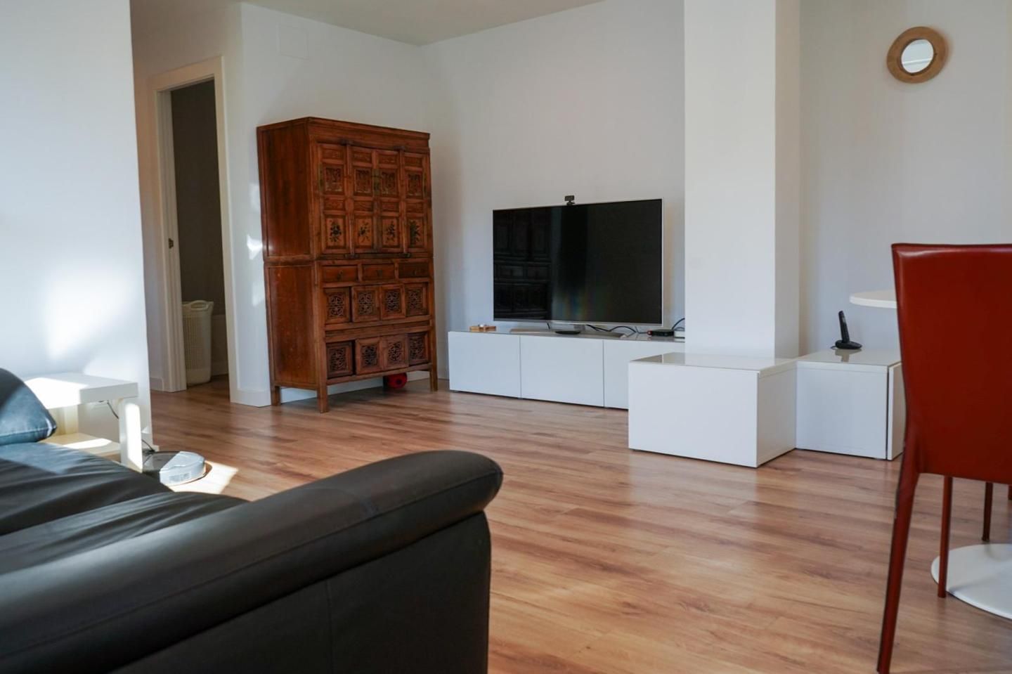 Sala de estar de Piso en venta en  Madrid Capital con Aire acondicionado y Calefacción