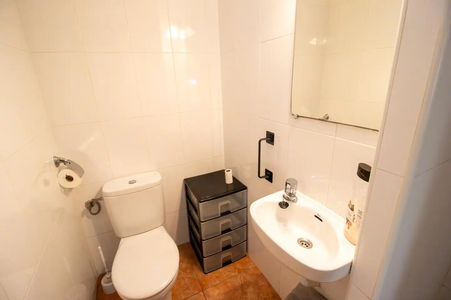 Badezimmer von Wohnung zur Miete in Valencia mit Möbliert