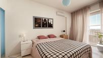 Bedroom of Flat for sale in  Sevilla Capital  with Air Conditioner, Heating and Balcony