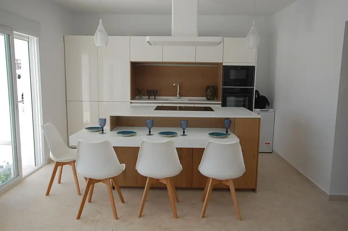 Cuina de Casa o xalet en venda en Mijas amb Aire condicionat, Jardí privat i Piscina