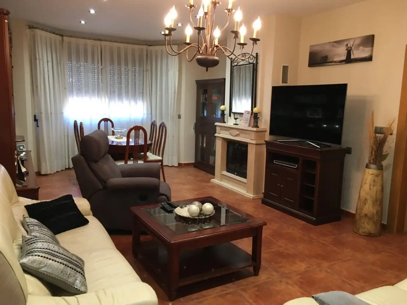 Living room of Houses for sale in Murcia  with Air Conditioner, Private garden and Terrace