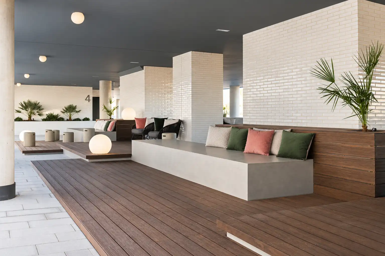 Terrace of Duplexes for rent in Madrid  with Air Conditioner, Heating and Private garden
