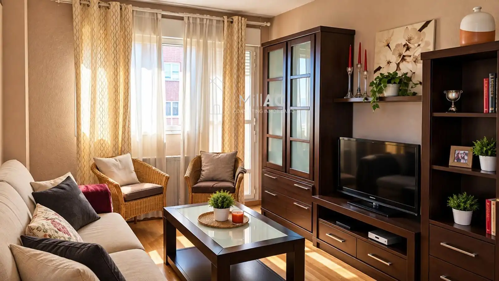 Living room of Attic for sale in Carabanchel