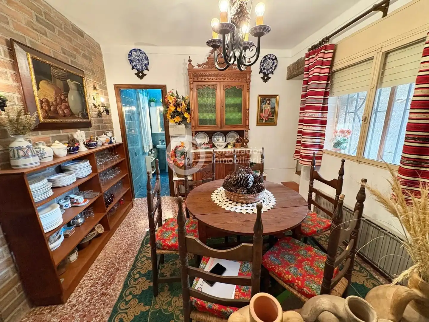 Dining room of Houses for sale in Lorca  with Heating, Storage room and Swimming Pool
