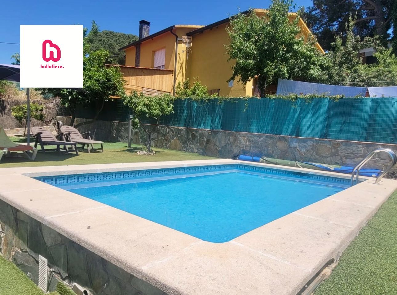 Piscina de Casa o xalet en venda en Cànoves I Samalús amb Calefacció, Jardí privat i Terrassa