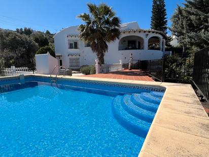 Swimming pool of House or chalet for sale in Pego  with Air Conditioner, Heating and Terrace