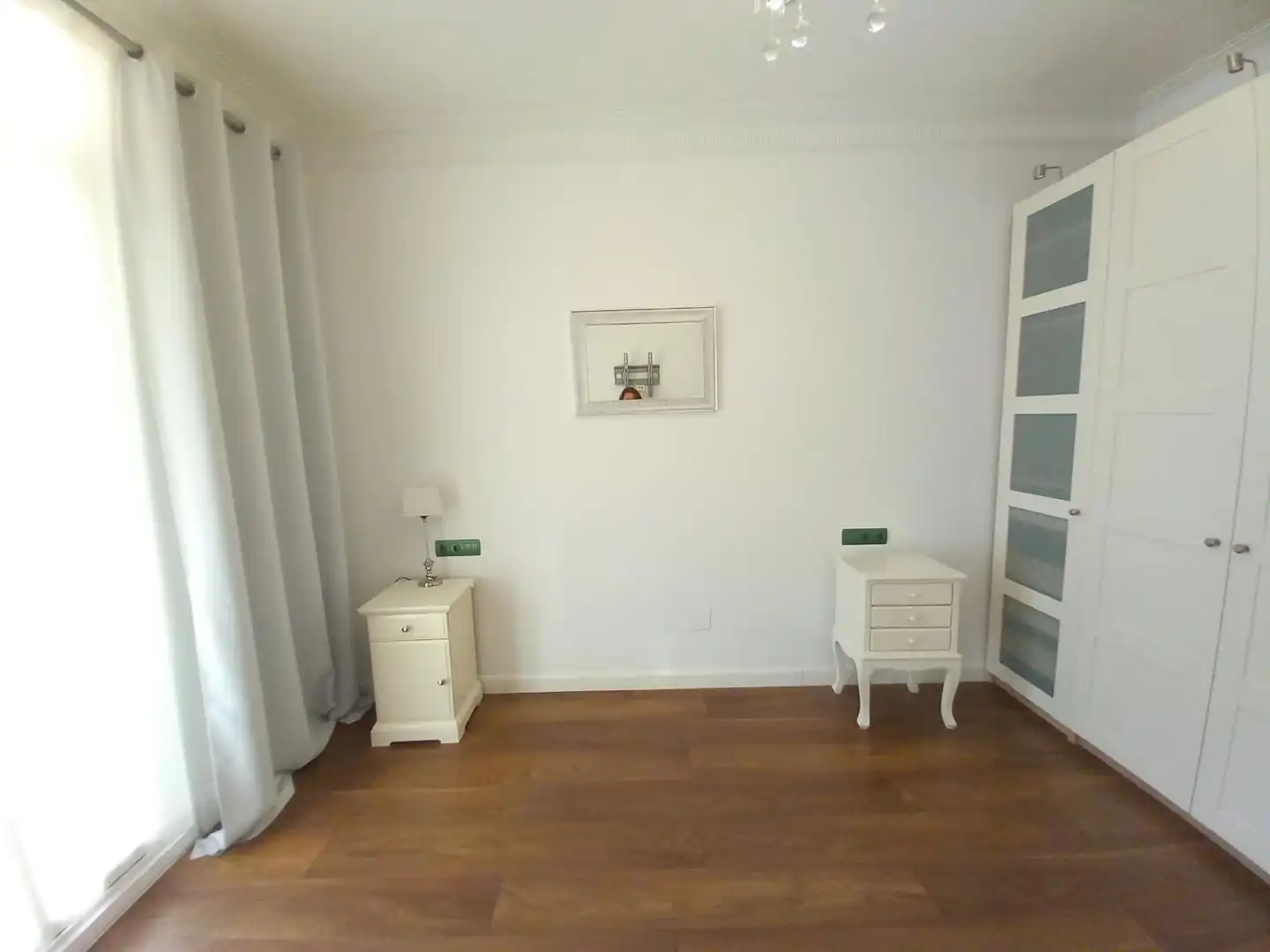 Schlafzimmer von Wohnung zur Miete in Barcelona mit Klimaanlage, Heizung und Parkett