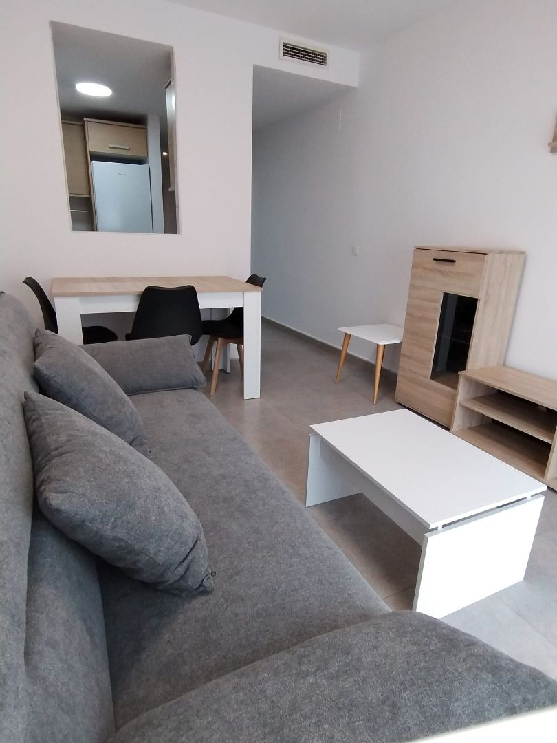 Living room of Flat to rent in Castellón de la Plana / Castelló de la Plana  with Air Conditioner, Heating and Furnished