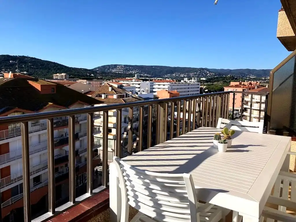 Terrassa de Apartament de lloguer en Calonge i Sant Antoni amb Terrassa i Moblat