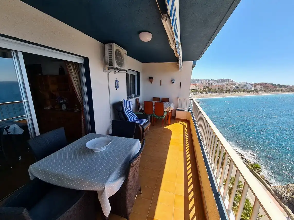 Terraza de Piso de alquiler en Almuñécar con Aire acondicionado, Terraza y Piscina