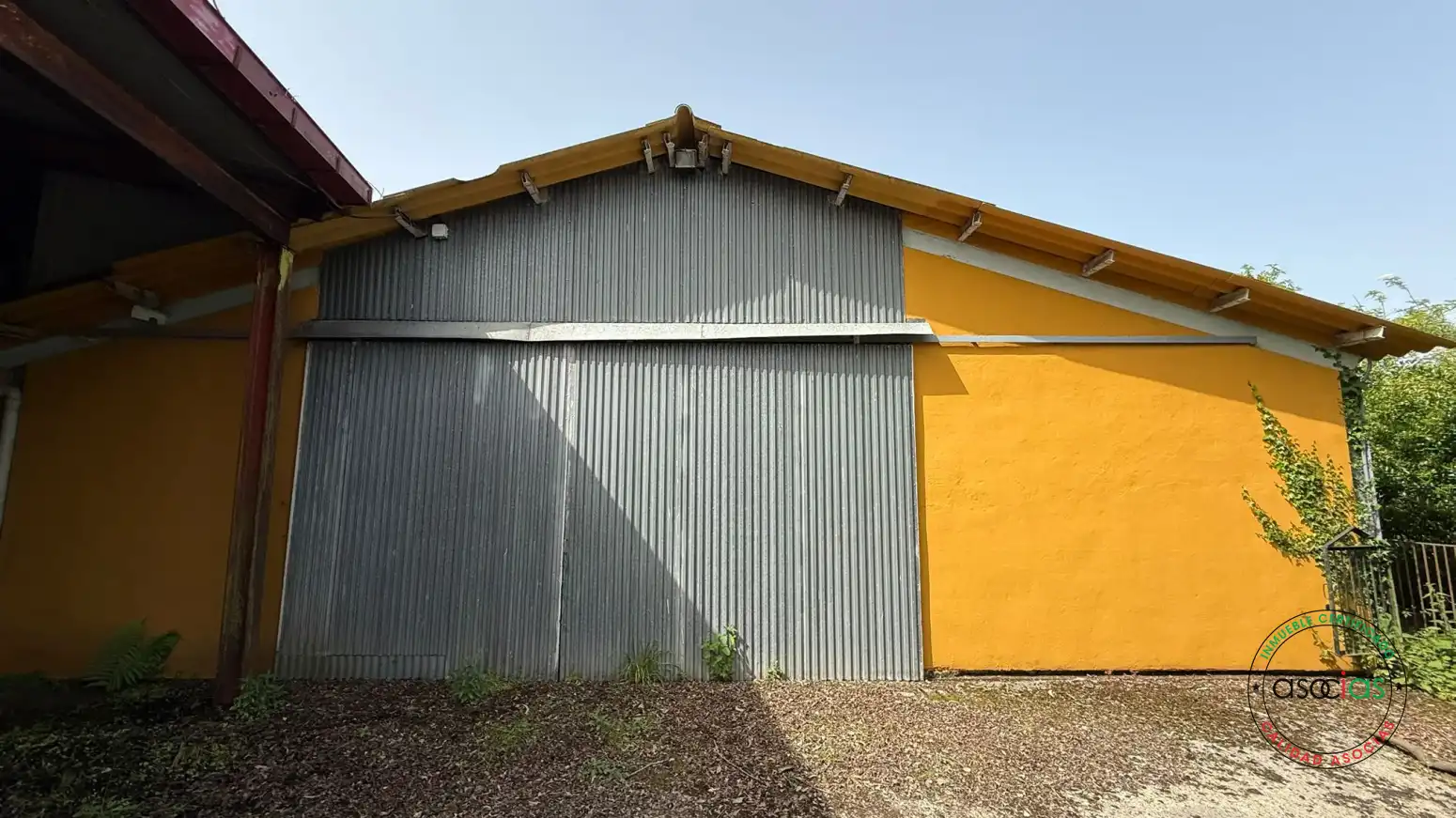 Exterior view of Industrial buildings for sale in Siero