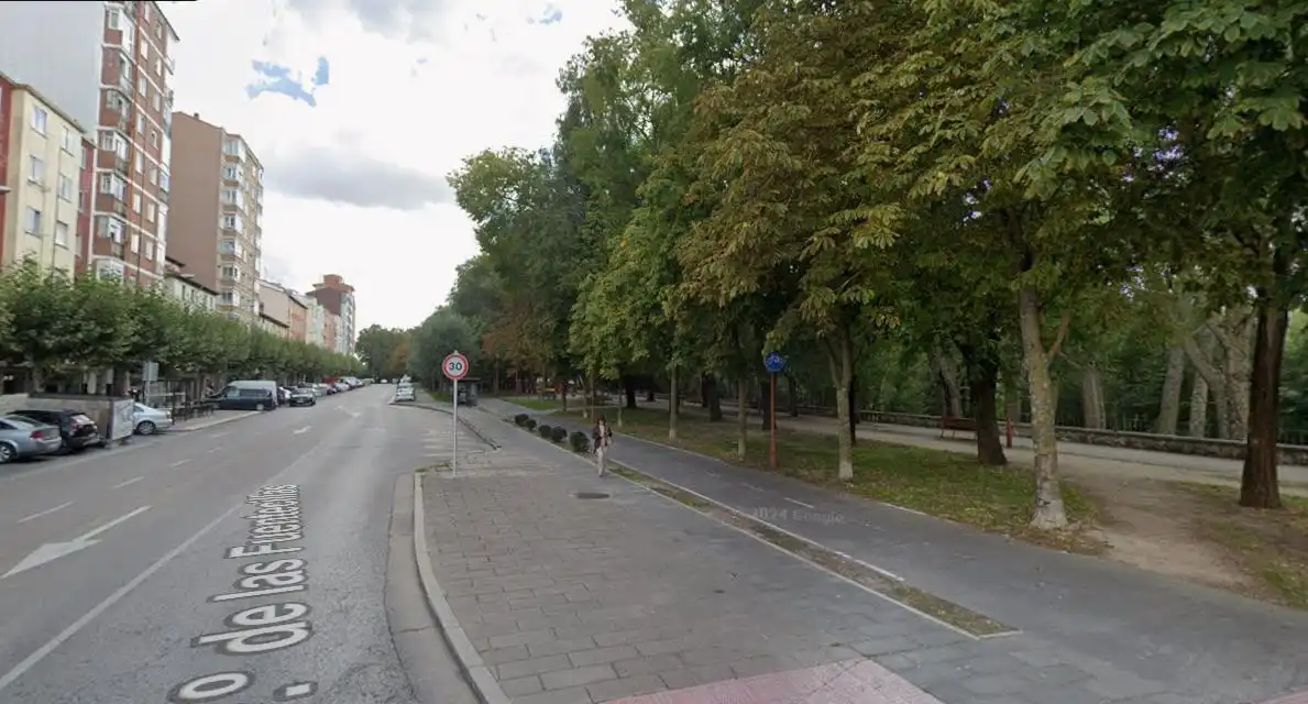 Vista exterior de Pis en venda en Burgos